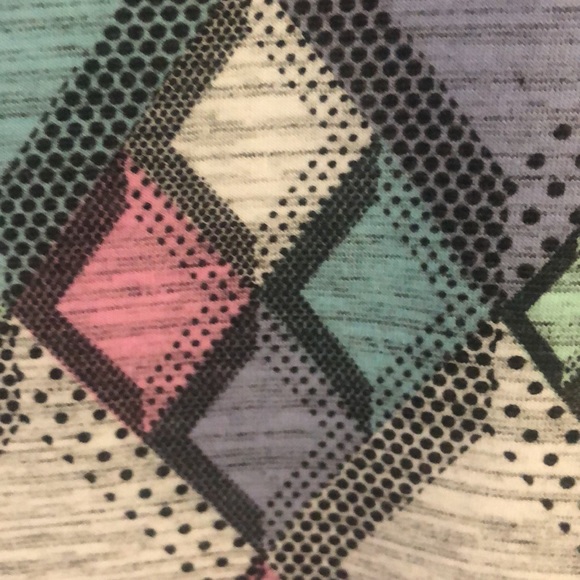 LuLaRoe Carley Swing Dress Casual Summer Easter Spring Beach Size S Hi Low - Picture 11 of 14